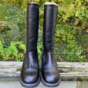 Uggs Black Boots, lined, Never Worn
